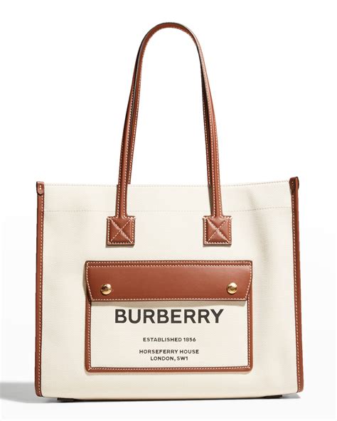 soft leather burberry tote bag|burberry canvas bag.